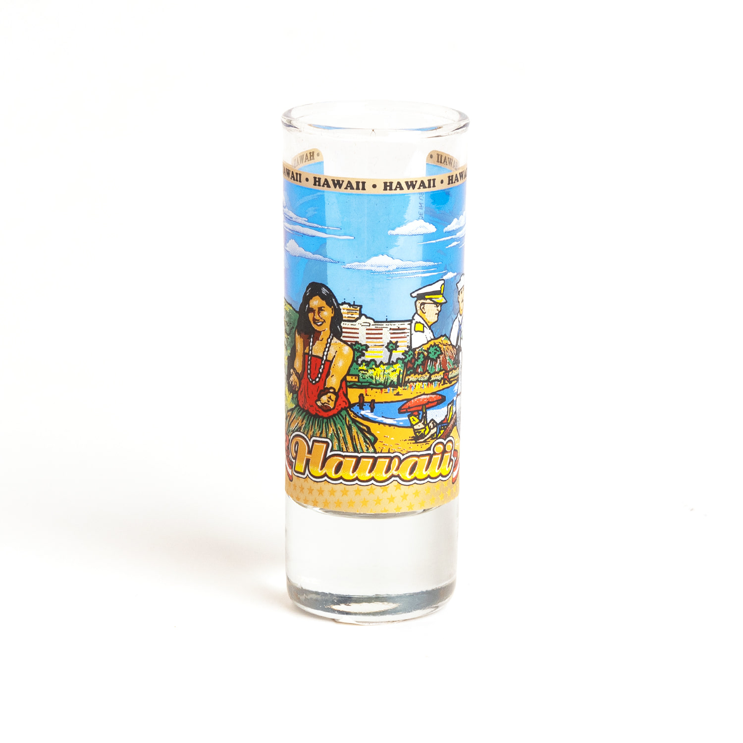 Cordial Shot Glass &quot;HAWAII STATE&quot;50% END OF YEAR SALE