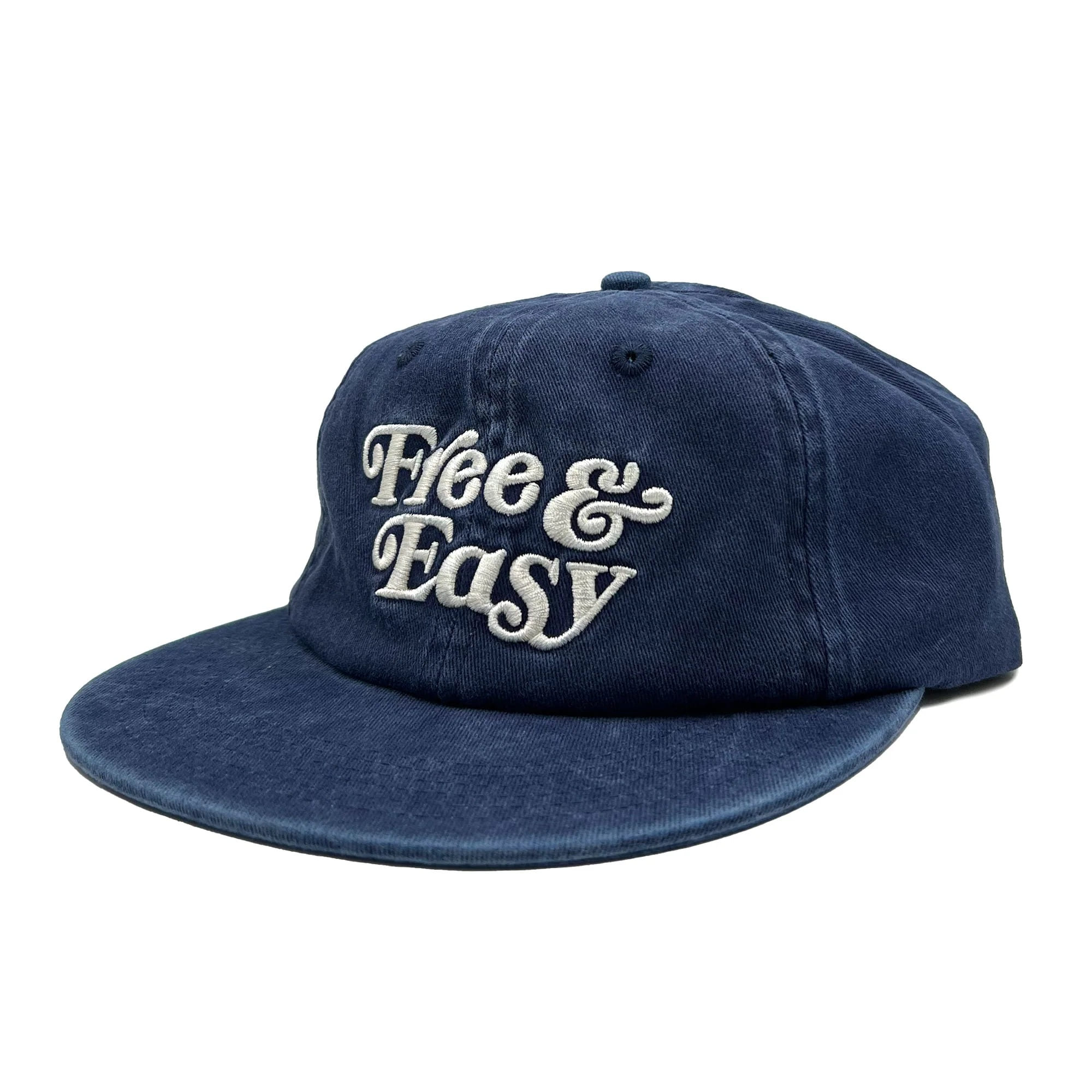 Free &amp; Easy Washed Hat &quot;NAVY&quot;
