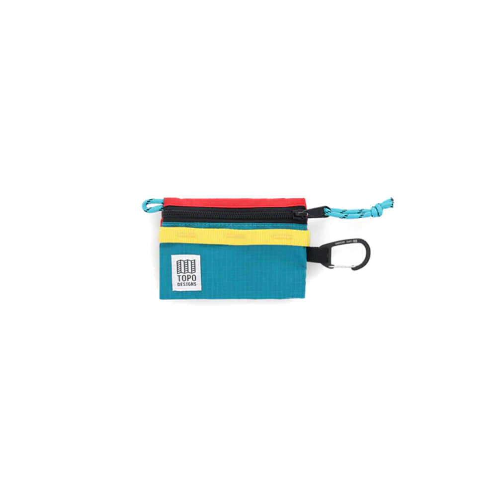 Mountain Accessory Micro Bag (Red/Turquoise)