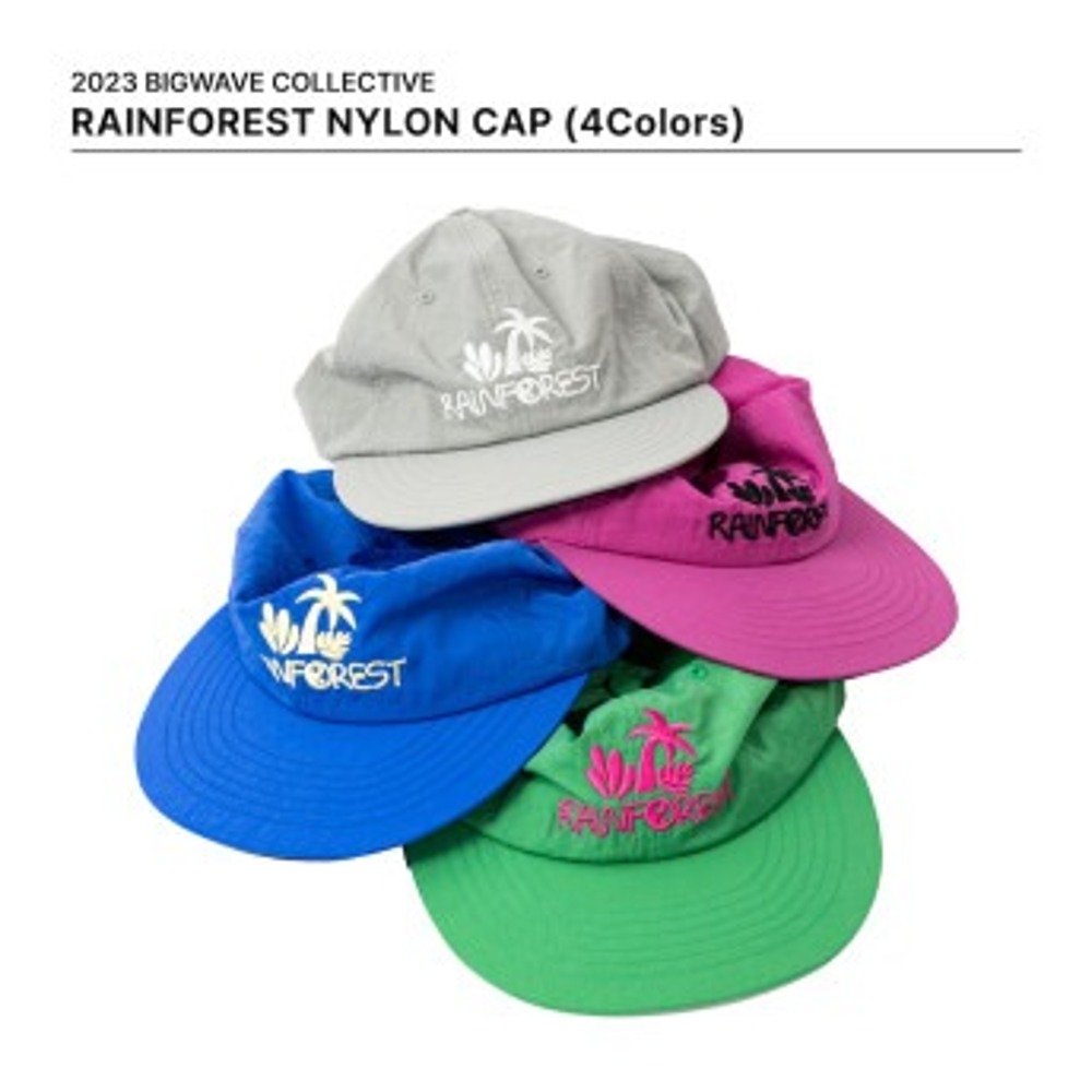 RAINFOREST NYLON CAP (4COLOR)  (*VERY BERRY 색상 2/16일 출고)